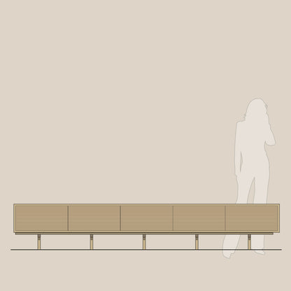 Abel - Konsoll - Frittstående - B300 - H47