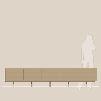 Abel - Konsoll - Frittstående - B300 - H60