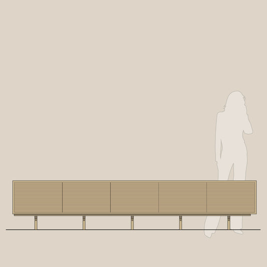 Abel - Konsoll - Frittstående - B300 - H60