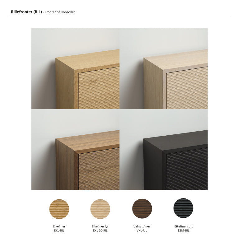 Abel - Konsoll - Frittstående - B240 - H73