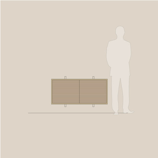 Abel - Konsoll - Vegghengt - B120 - H54