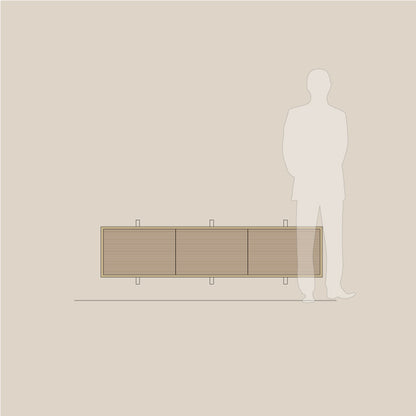 Abel - Konsoll - Vegghengt - B180 - H41