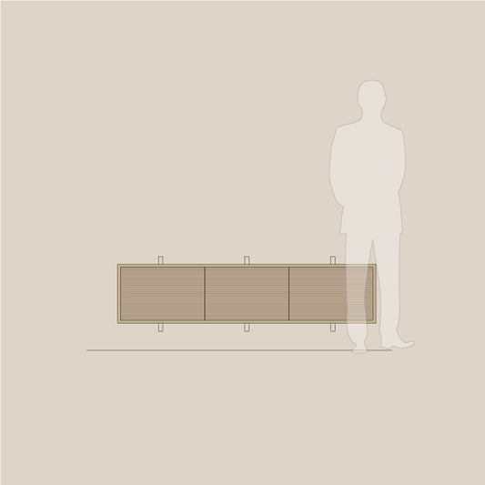 Abel - Konsoll - Vegghengt - B180 - H41