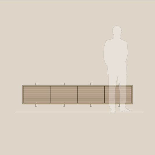 Abel - Konsoll - Vegghengt - B240 - H41