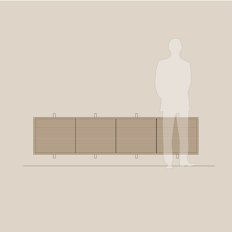 Abel - Konsoll - Vegghengt - B240 - H54