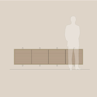 Abel - Konsoll - Vegghengt - B240 - H54