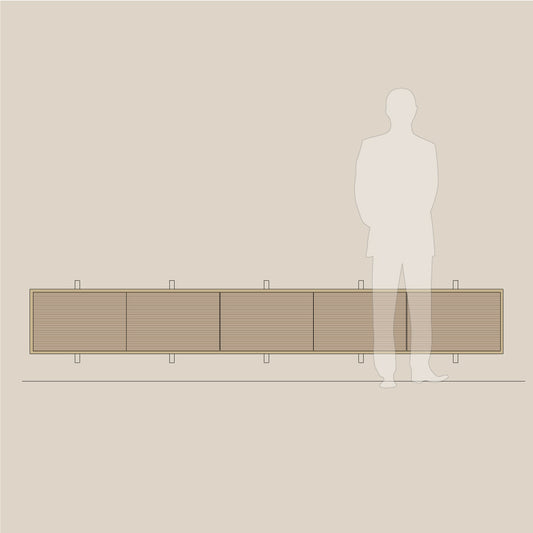 Abel - Konsoll - Vegghengt - B300 - H41