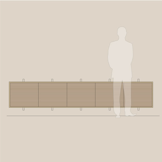 Abel - Konsoll - Vegghengt - B300 - H54