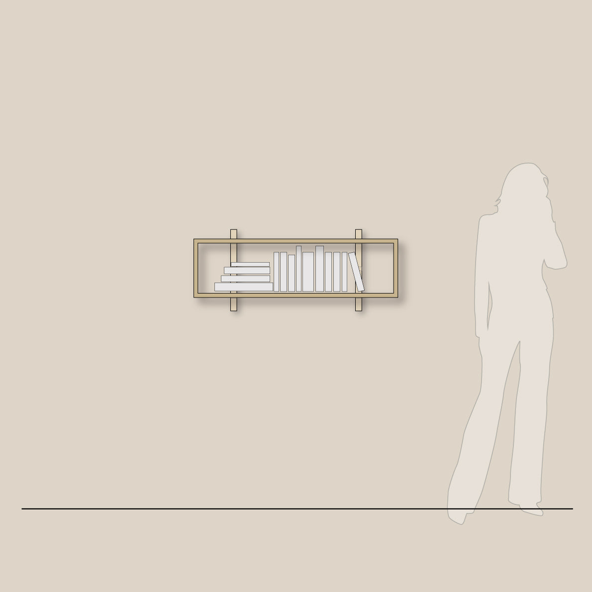 Abel system - Kombinasjon Bredde 100 - Høyde 3 spor - B