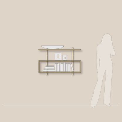 Abel system - Kombinasjon Bredde 100 - Høyde 5 spor - B