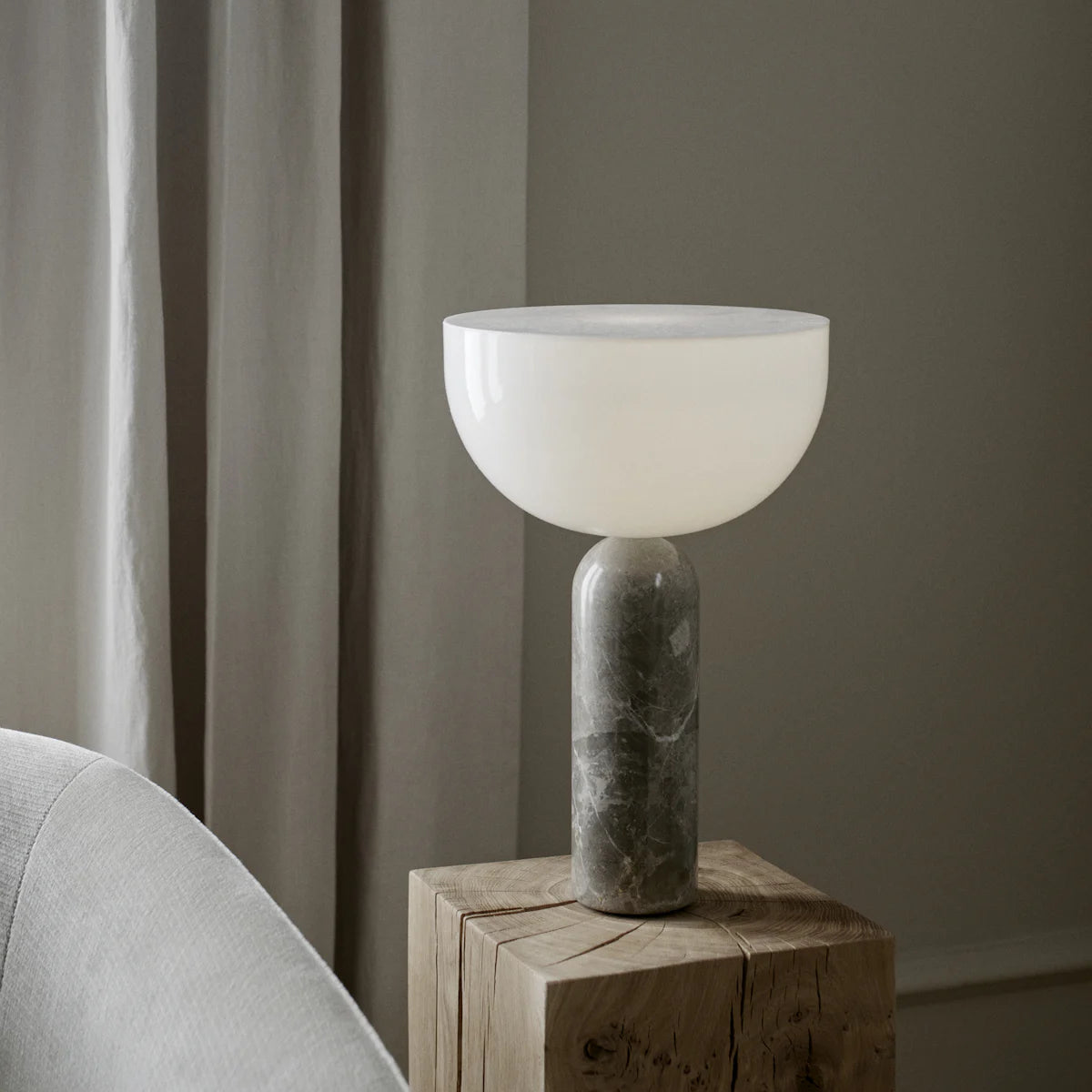 Kizu - Bordlampe - Gris du Marais - Stor