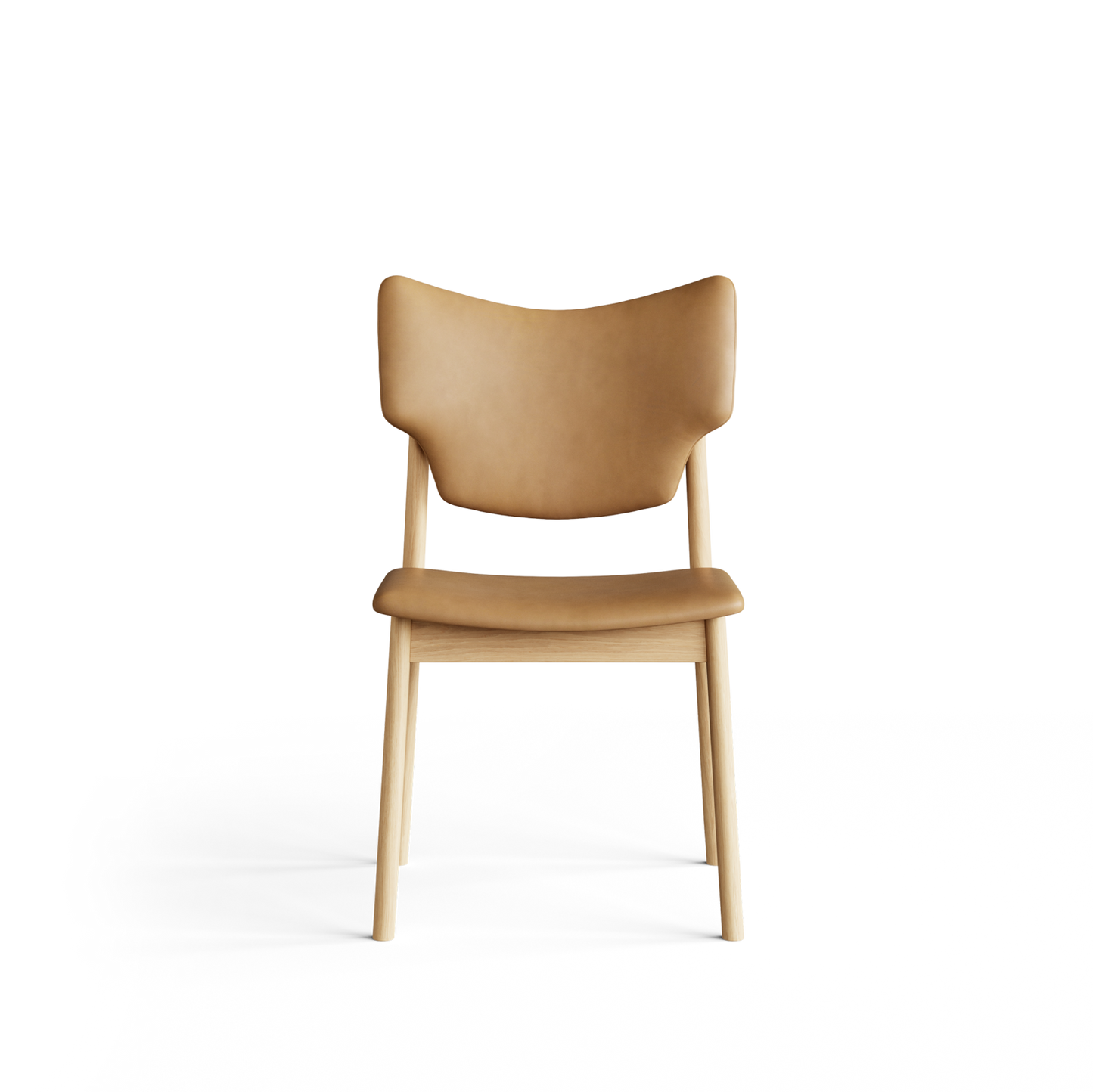 Veng - Spisestol  - Tekstil/Skinn