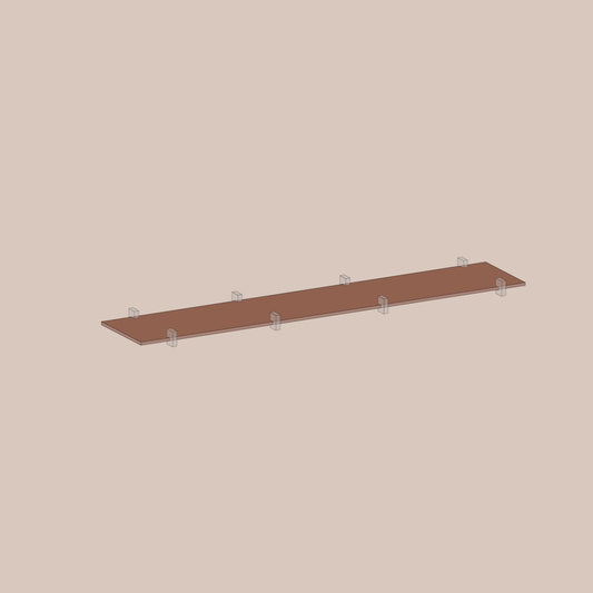 Abel system - Hylleplate - 31 x 220 cm