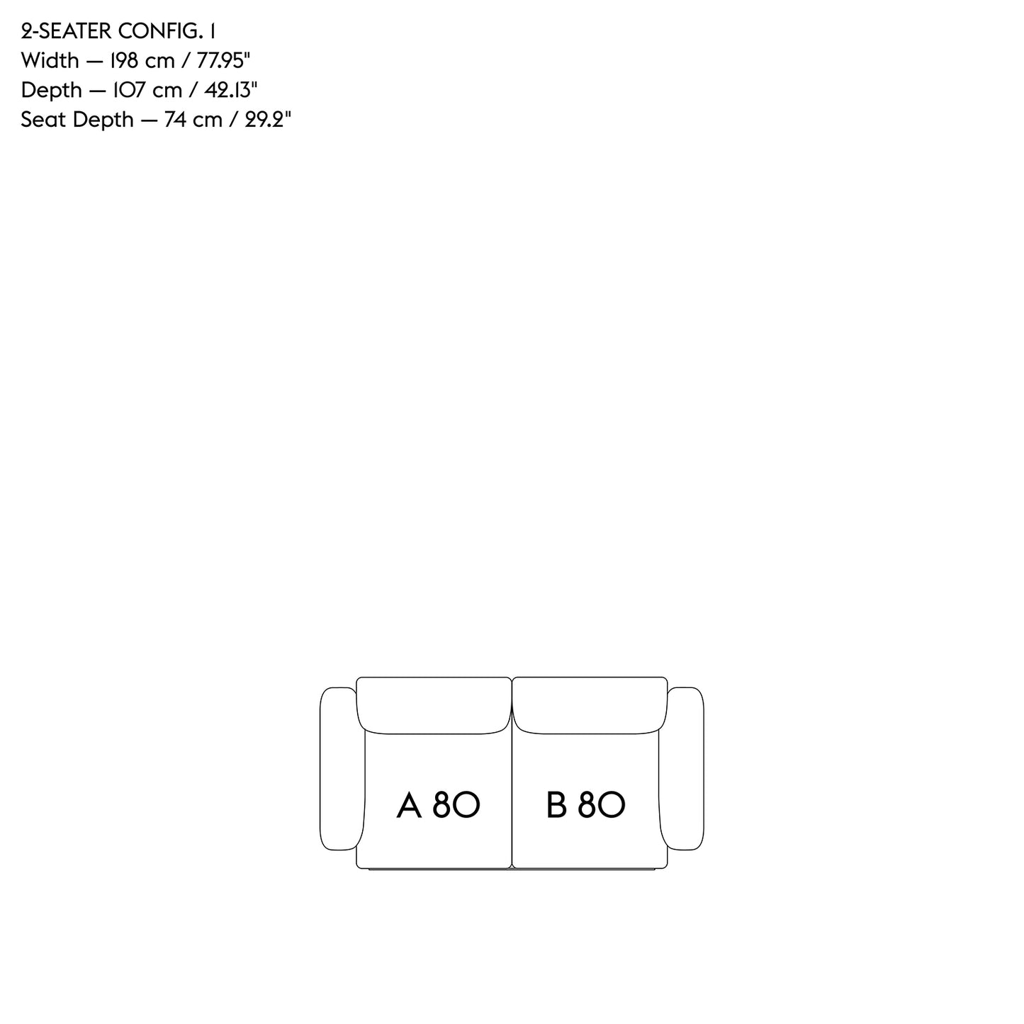 In Situ - 2 seter config 1