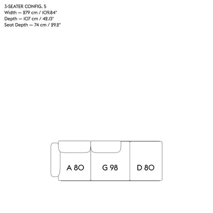 In Situ - 3 seter config 4/5