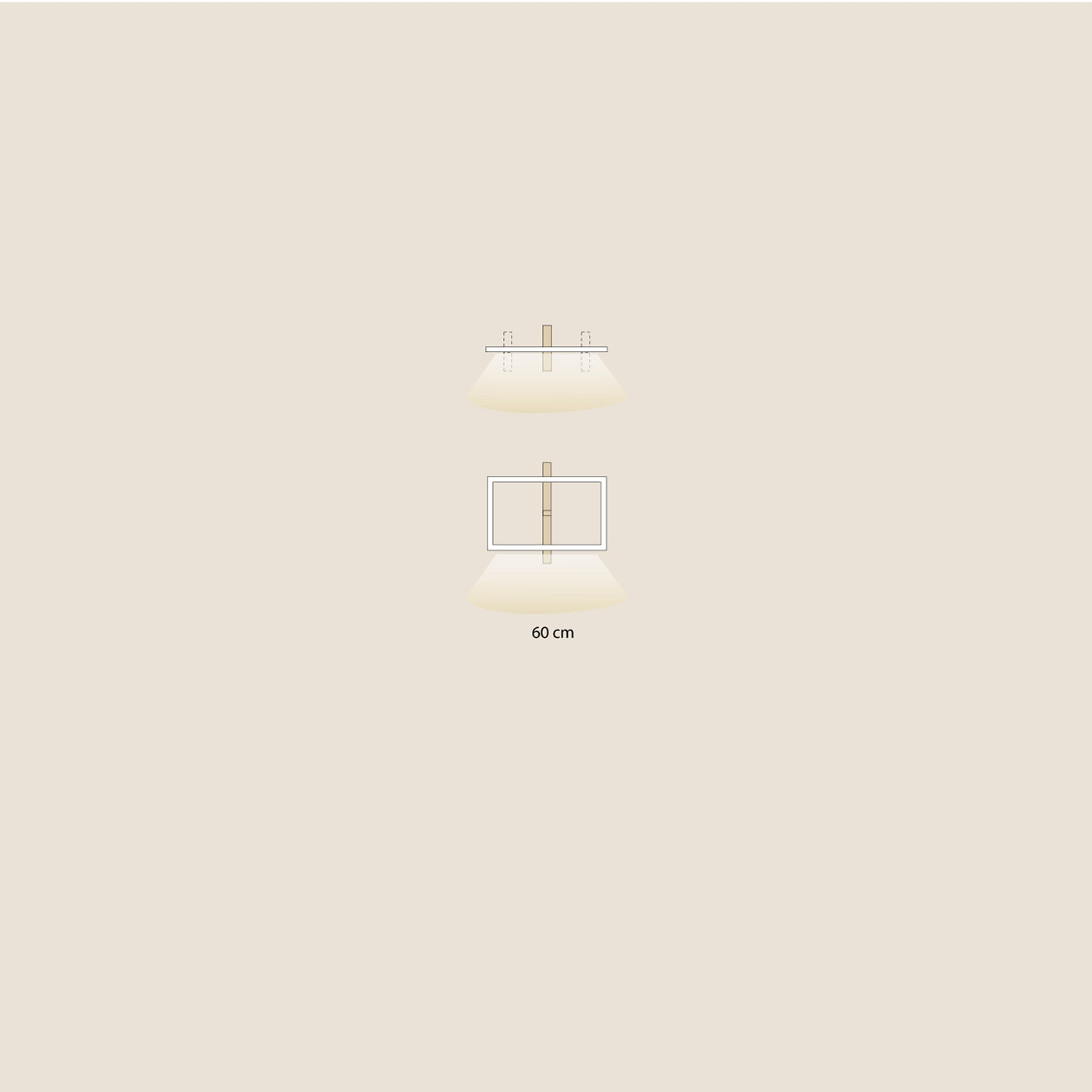 Abel system - Belysning 40 cm