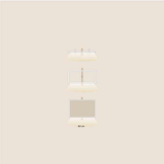 Abel system - Belysning 60 cm