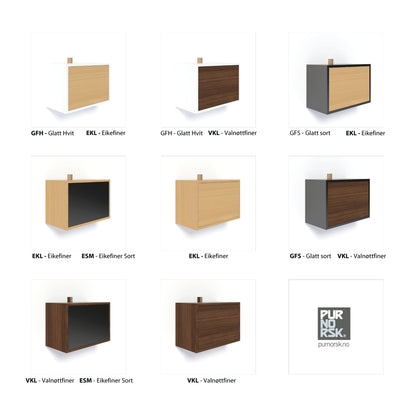 Abel system - Hylleplate - 40 cm - på singel list.