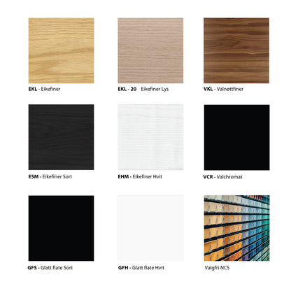 Abel system - Hylleplate - 40 cm - på singel list.