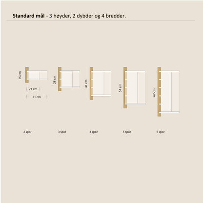 Abel system - Ramme - B 40/60 x H 28