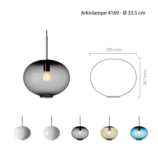 Arkivlampe 4169 - 33 cm
