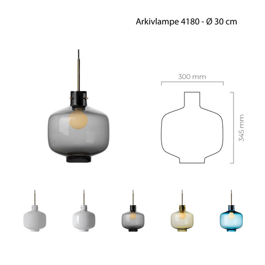 Arkivlampe 4180 - 30 cm