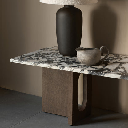 Androgyne Sofabord - 120 x 45 cm - Trebase - Stentopp