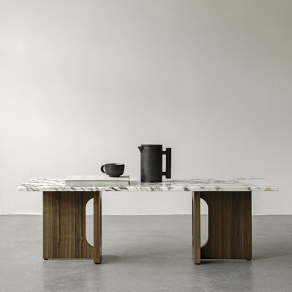Androgyne Sofabord - 120 x 45 cm - Trebase - Stentopp