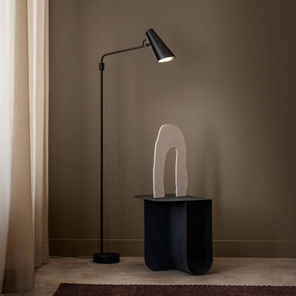 Birdy - Swing - Gulvlampe - Sort / Messing