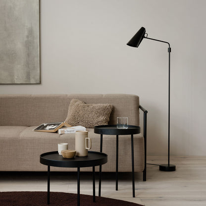 Birdy - Swing - Gulvlampe - Sort / Messing