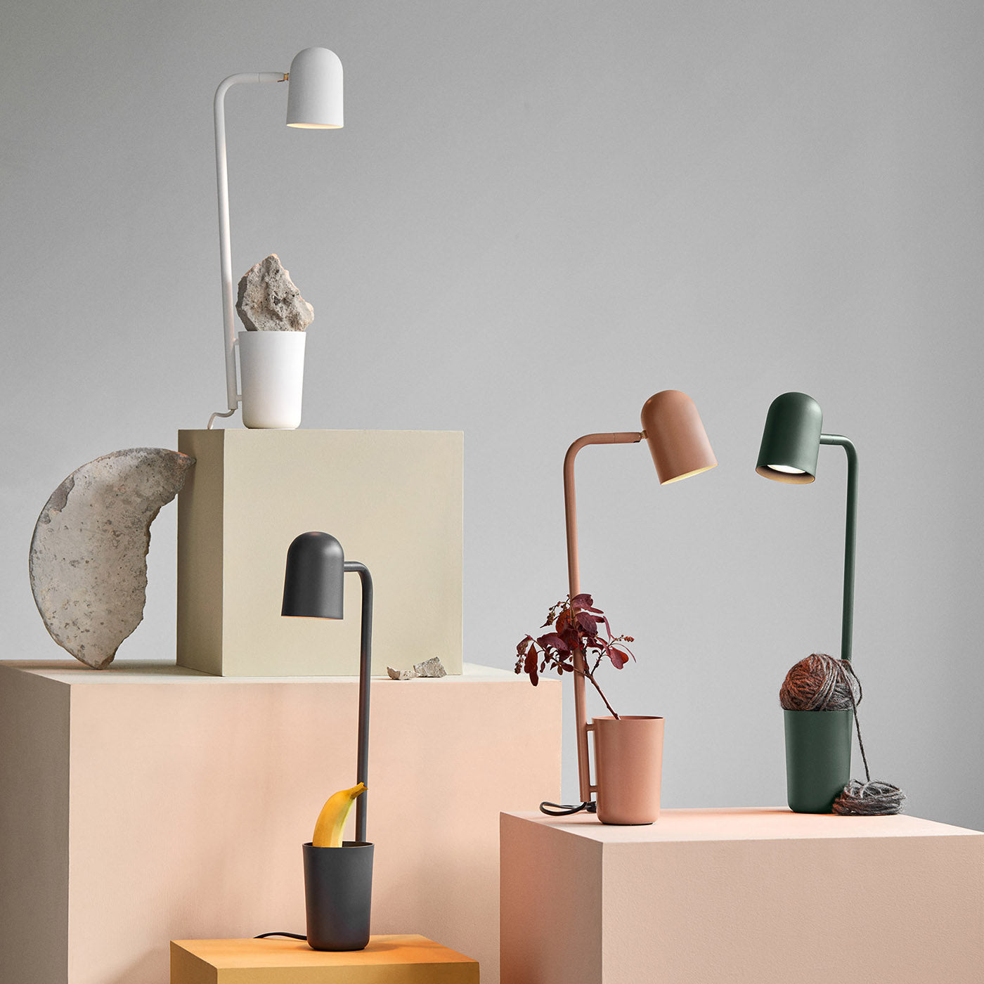 Buddy - Skrivebordslampe - Varm beige