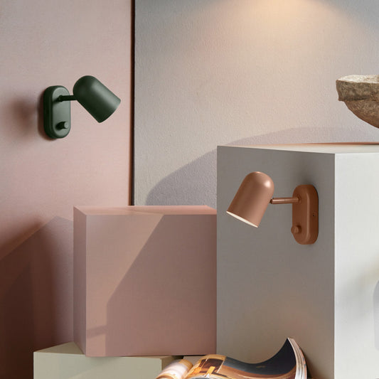 Buddy - Vegglampe - Mørk Grønn