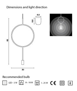Circle - Pendellampe