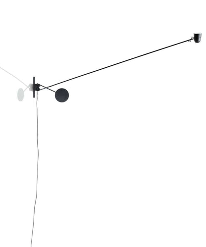 Counterbalance - Vegglampe - Sort
