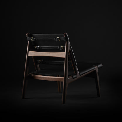 Hunter - Loungestol - Valnøtt