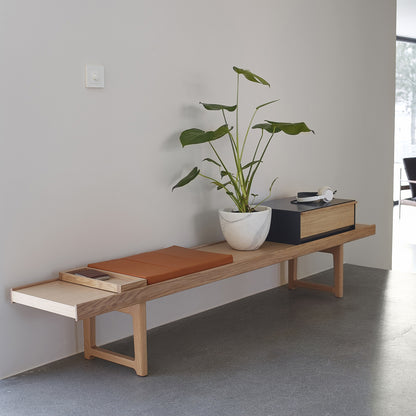Krobo - Benk - Eik - 120/150/200 cm