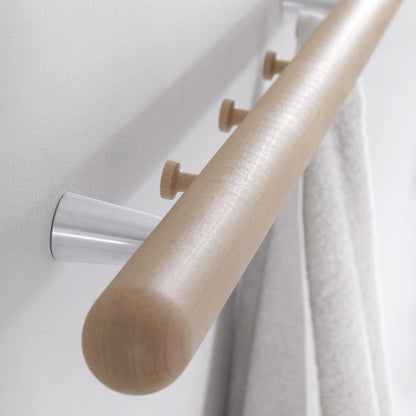 Haldar - knaggrekke - Eik 60 / 90 / 120 cm