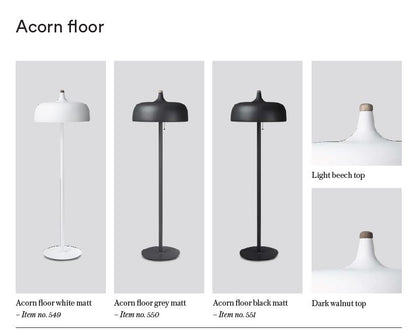 Acorn - Gulvlampe - Sort