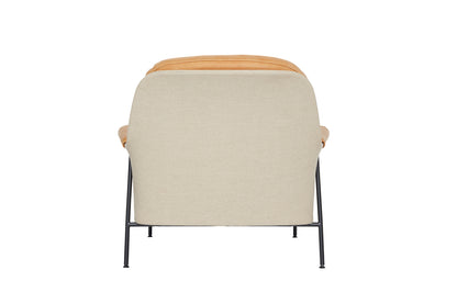 Lyra - Chaise Longue - Vintage Cognac
