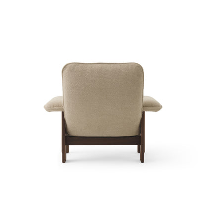 Brasilia Lounge stol - Valnøtt