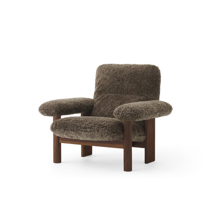 Brasilia Lounge stol - Valnøtt