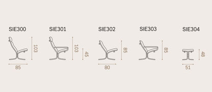 Siesta Classic model SIE 302 Vintage Cognac