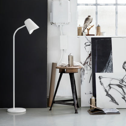 Me - Gulvlampe - Hvit