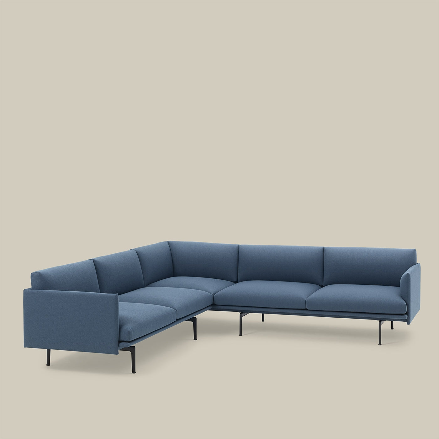 Outline - 3 seter - 254/254 cm - Hjørnesofa