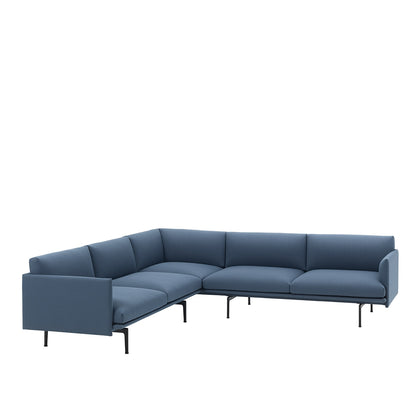 Outline - 3 seter - 254/254 cm - Hjørnesofa
