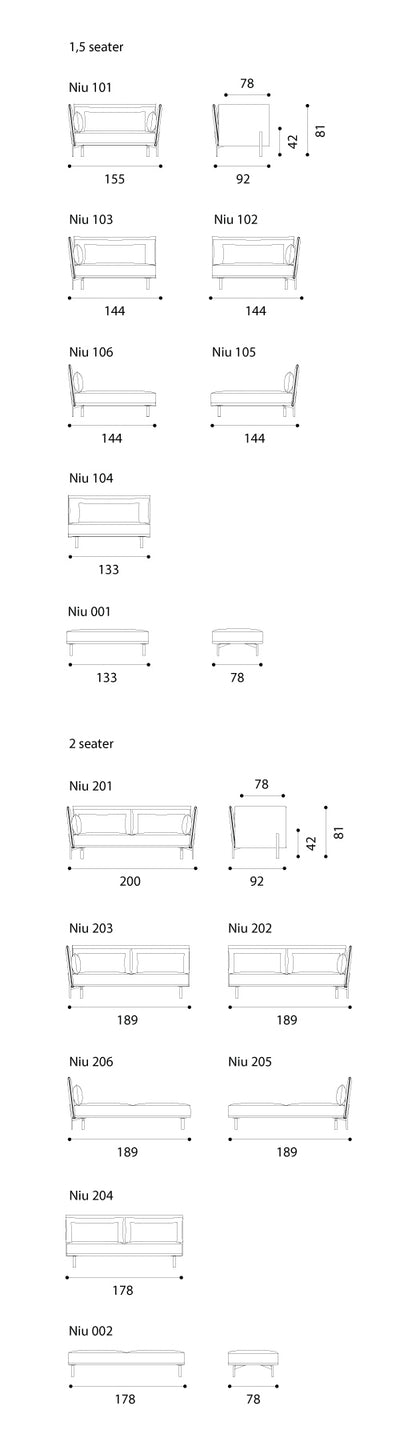 Niu - 301 - 240 cm
