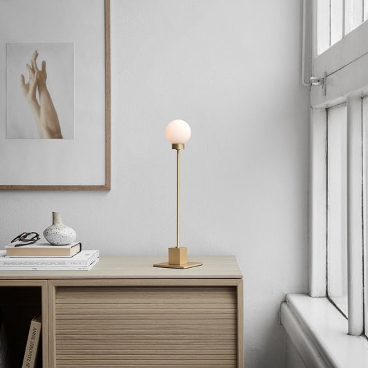 Snowball - Bordlampe - Messing