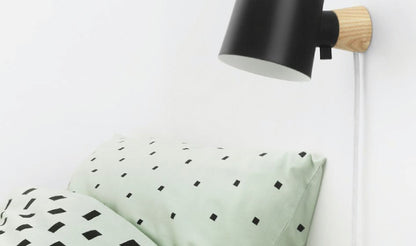 Rise - Vegglampe - Sort
