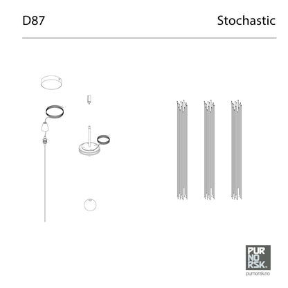 Stochastic - Matt hvit