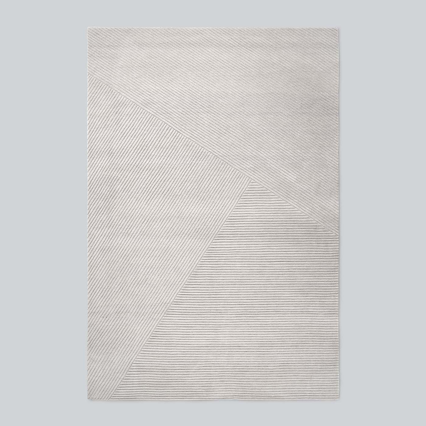 Row Gulvteppe 200x300 Mørk Brun